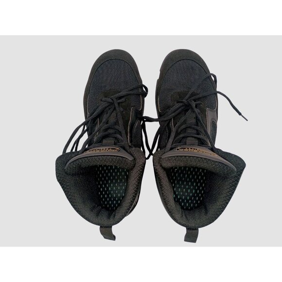 Hayabusa Boxing Shoes Mens Size 7 Black Gold High Top Training Gym Lightweight - Picture 10 of 13